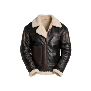 Black B3 Lambskin Bomber Leather Jacket