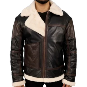Black B3 Lambskin Bomber Leather Jacket