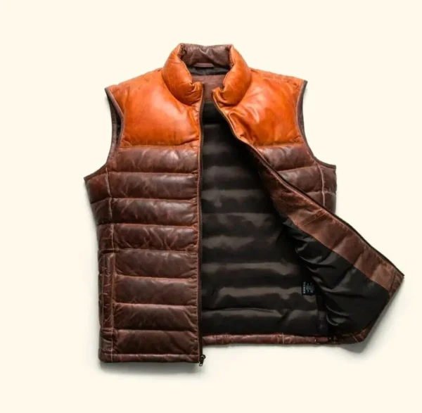 Men-Sheepskin-Puffer-Leather-Vest-Front