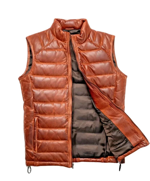 Men-Lambskin-Puffer-Quilted-Leather-Vest-front