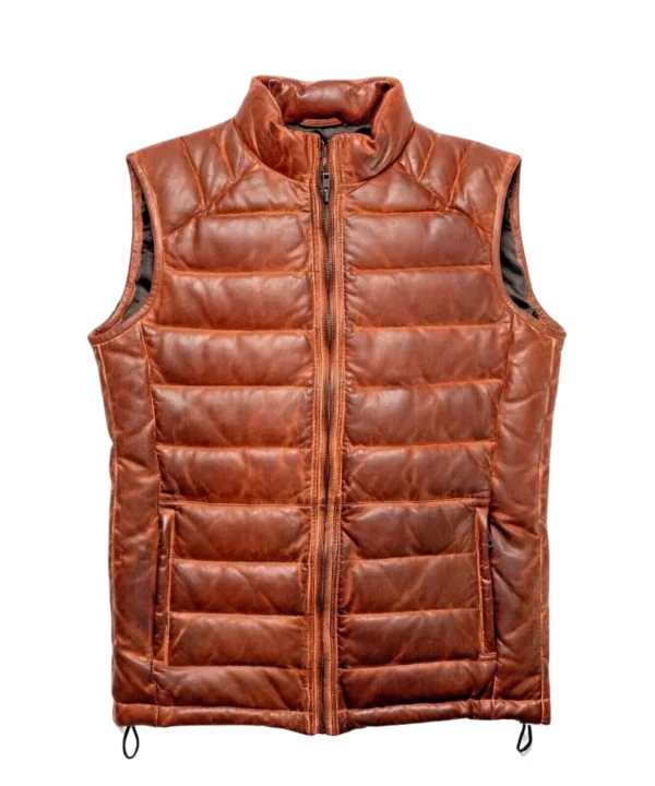 Men-Lambskin-Puffer-Quilted-Leather-Vest-front