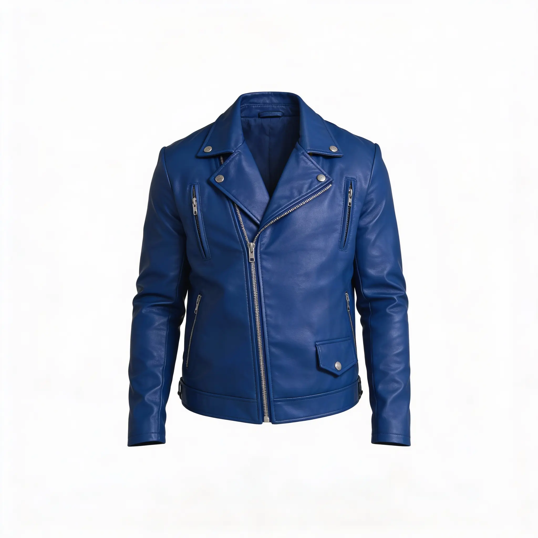 men-cafe-racer-sheepskin-blue-leather-jacket (1)