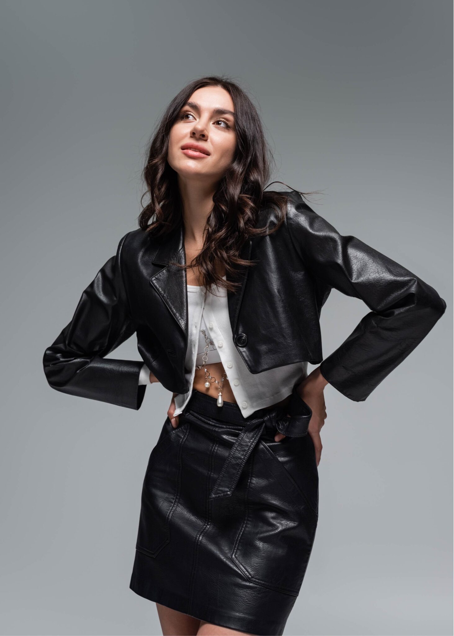 KAROLINE™ The stylish and unique leather jacket